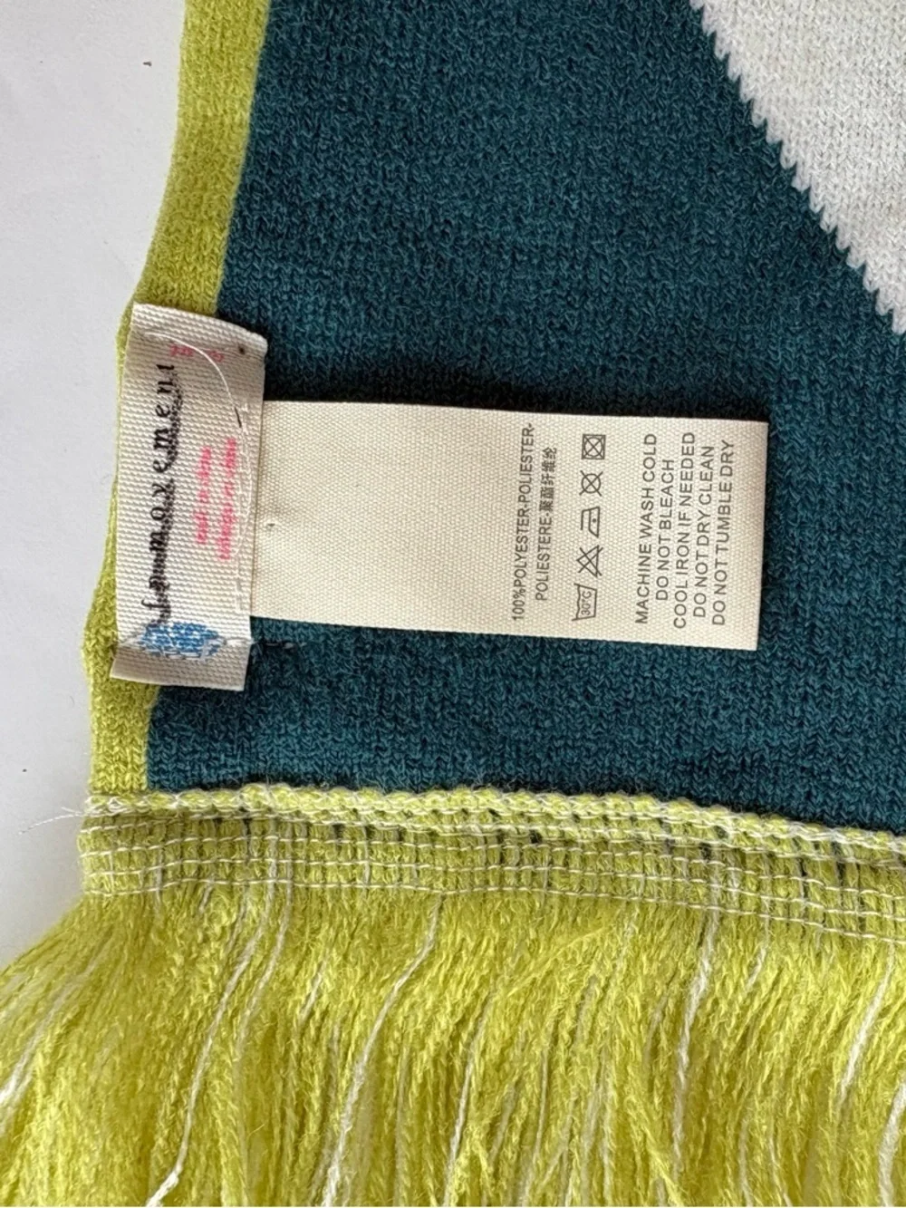 NWOT Free People FP Movement Big League Reversible Scarf